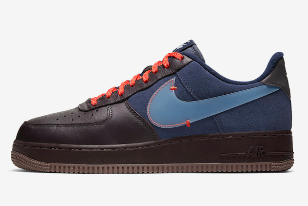 Nike Air Force 1 Low Burgundy Ash/Celestine Blue CQ6367-600 - Stylish and Versatile Sneakers