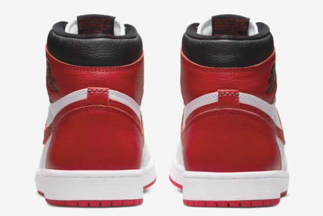 Air Jordan 1 High OG 'Heritage' White/University Red-Black | Shop Now
