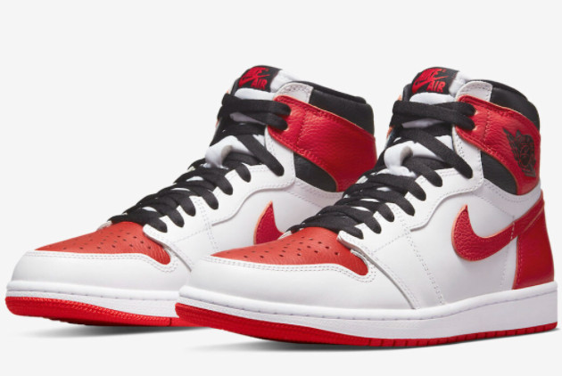 Air Jordan 1 High OG 'Heritage' White/University Red-Black | Shop Now