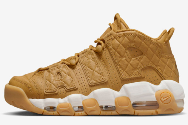 Nike Air More Uptempo WMNS 'Wheat Gum' Wheat/Gum Light Brown - Shop Now!