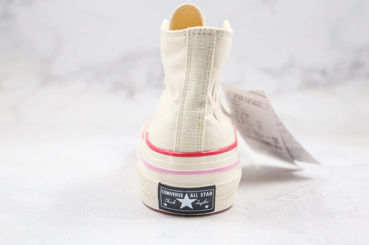 Converse Chuck 70 High 'Popped Color - Carmen Pink' Sneakers - 80s Retro Style