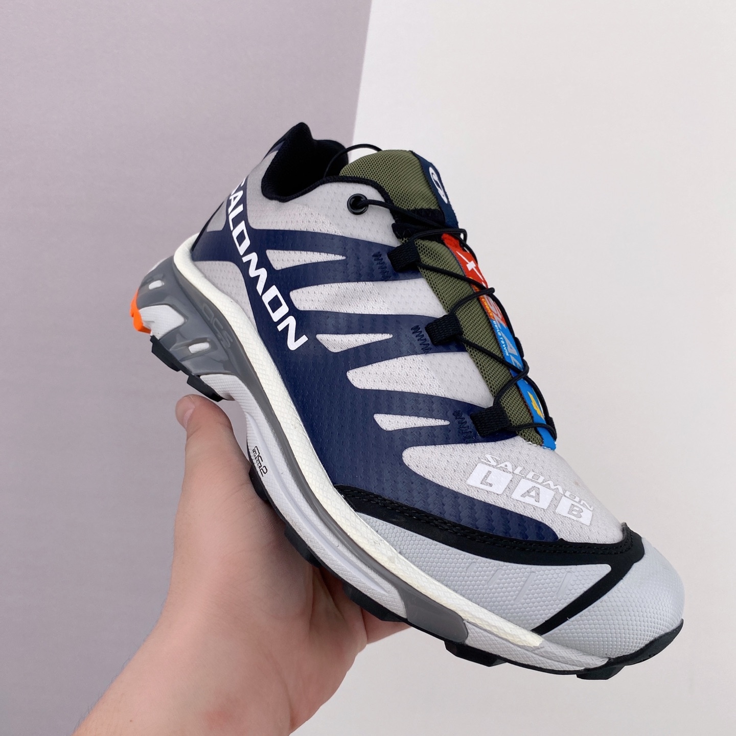 Salomon S Lab XT-4 Advanced Light Blue Purple Grey - Ultimate Trail Running Shoes