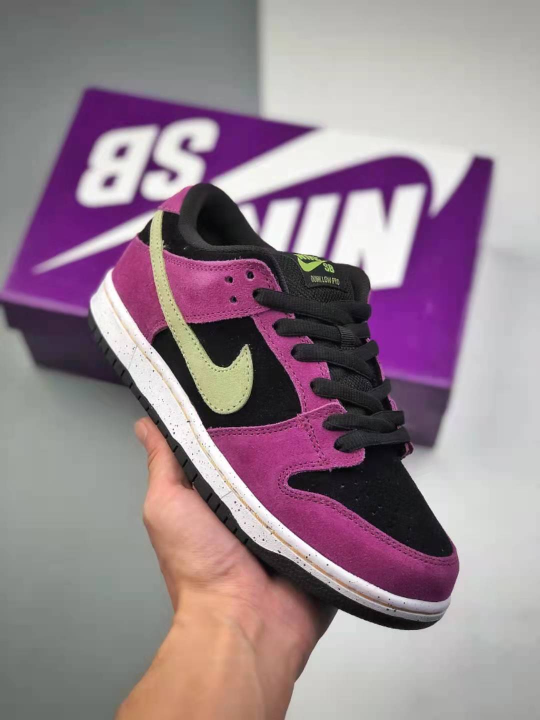 Nike Dunk Low Pro SB 'Red Plum' BQ6817-501