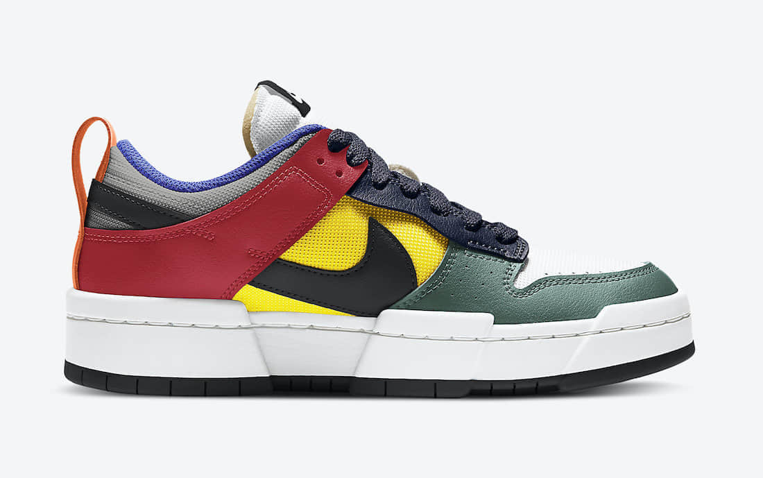 Nike Dunk Low Disrupt 'Multi-Color' CK6654-004 - Vibrant and Stylish Sneakers for Trendsetters