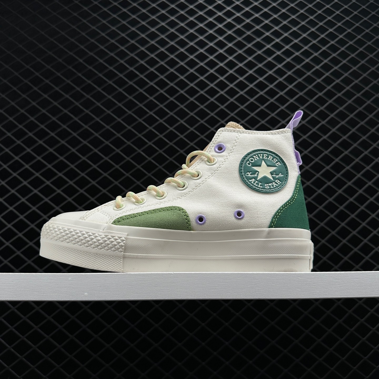 Converse Chuck Taylor All Star Lift Platform High 'Colorblock Overlay - Algae Coast' A05127C