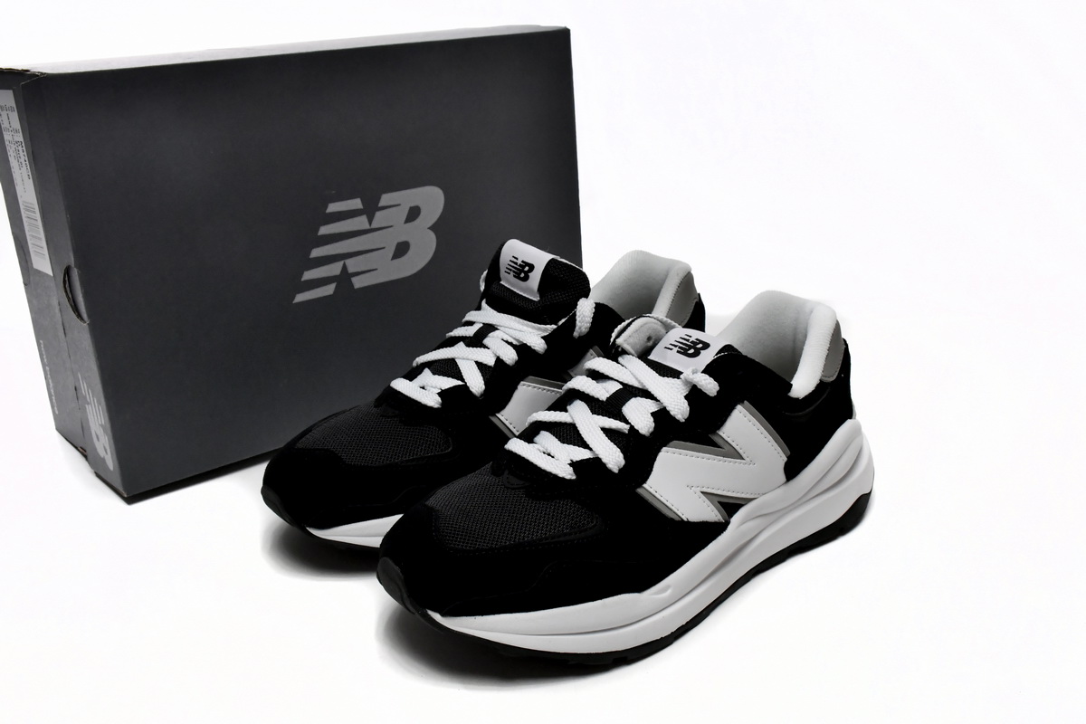 New Balance 57/40 'Black White' M5740CB - Premium Sneakers for Style-conscious Enthusiasts