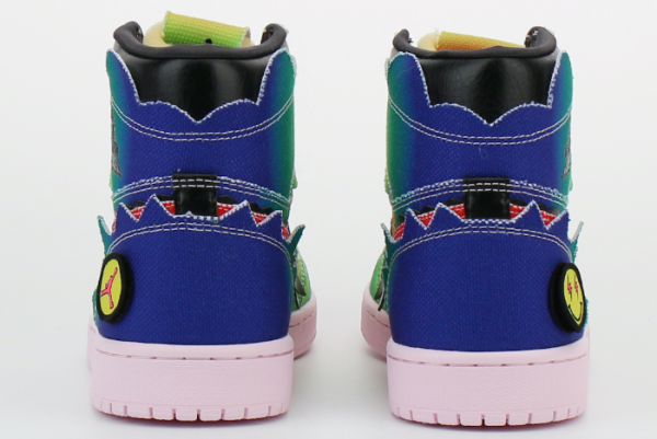 J Balvin x Air Jordan 1 High OG Multi-Color/Black-Pink Foam DC3481-900 | Limited Edition Collaboration Sneakers