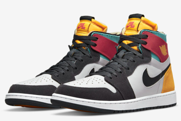 Air Jordan 1 High Zoom CMFT 'Multi-Color' CT0978-016 - Stylish and Comfortable Sneakers for Men