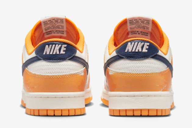 Nike Dunk Low 'Wear and Tear' FN3418-100 - Iconic Style with Distressed Appeal