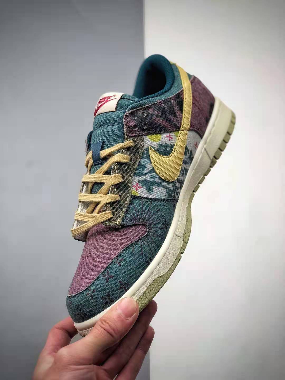 Nike Dunk Low SP Lemon Wash Multi Color Blue Red Yellow CZ9747-900 | Shop Now for Limited Edition Nike Sneakers
