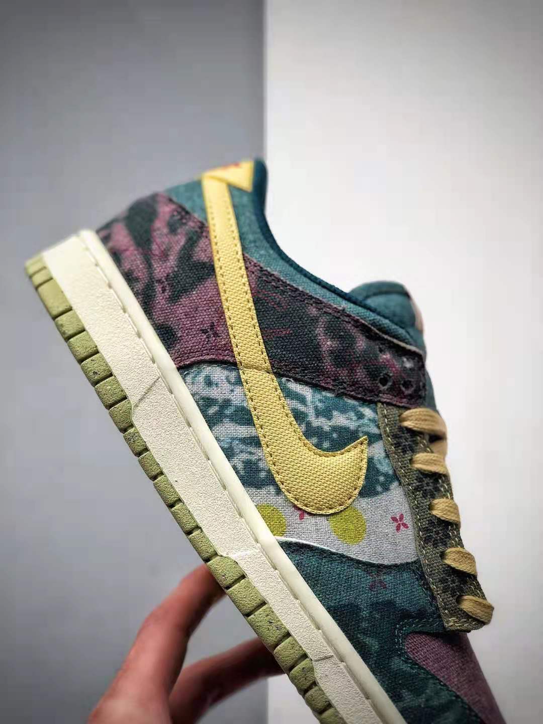 Nike Dunk Low SP Lemon Wash Multi Color Blue Red Yellow CZ9747-900 | Shop Now for Limited Edition Nike Sneakers