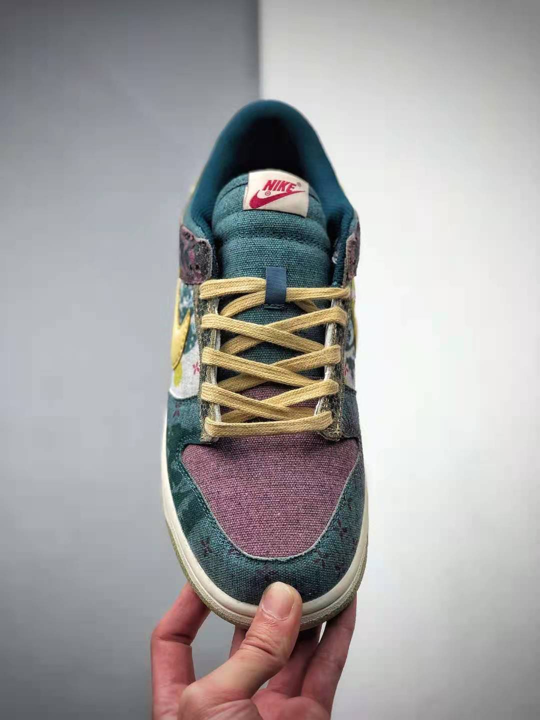 Nike Dunk Low SP Lemon Wash Multi Color Blue Red Yellow CZ9747-900 | Shop Now for Limited Edition Nike Sneakers
