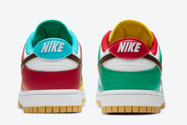 Nike Dunk Low SE 'Free 99' White/Multi-Color DH0952-100: Perfect Blend of Style and Comfort