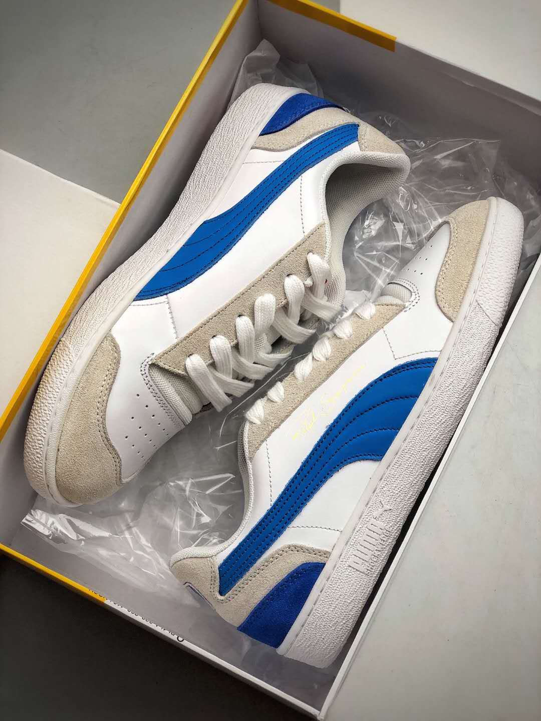 Puma Ralph Sampson Low 'Vintage - White Dazzling Blue' 371767-01 - Shop Now!