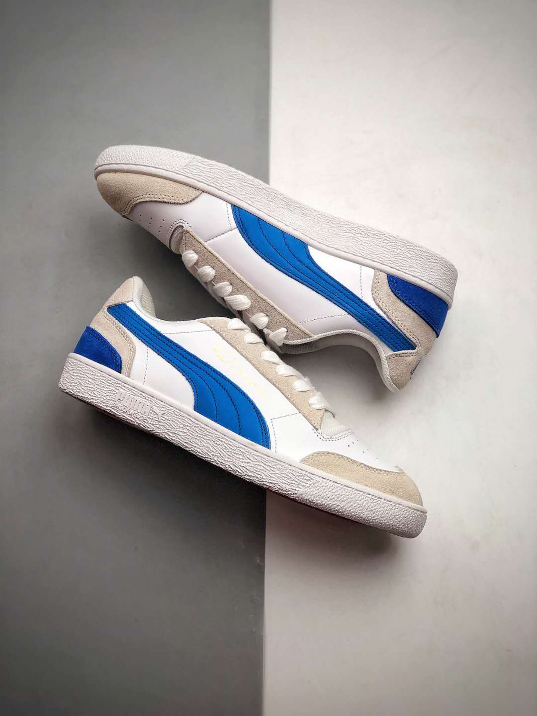 Puma Ralph Sampson Low 'Vintage - White Dazzling Blue' 371767-01 - Shop Now!