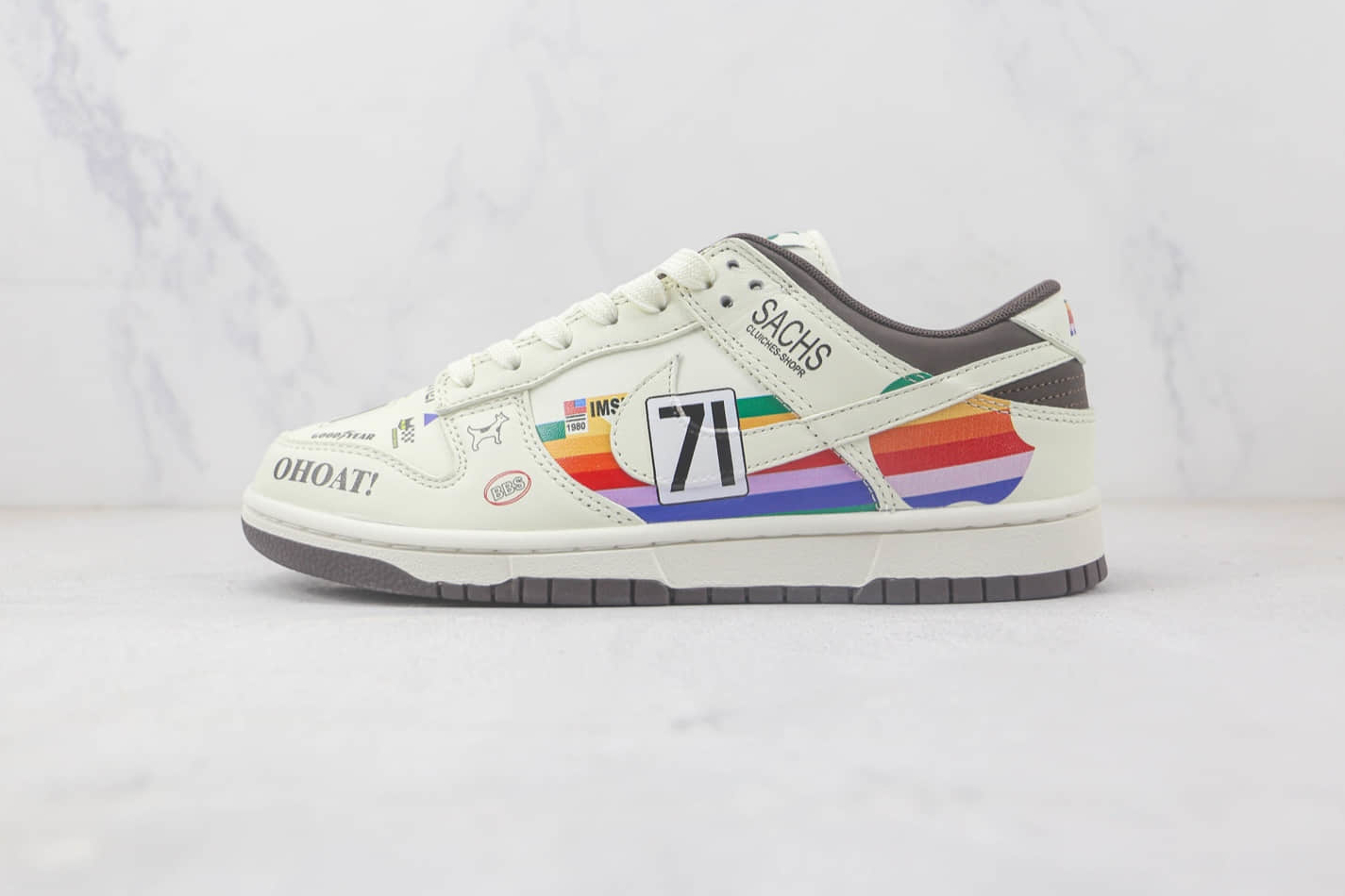 Apple x Nike SB Dunk Low Dark Brown Cream Multi-Color DD1391-071 | Limited Edition Collaboration