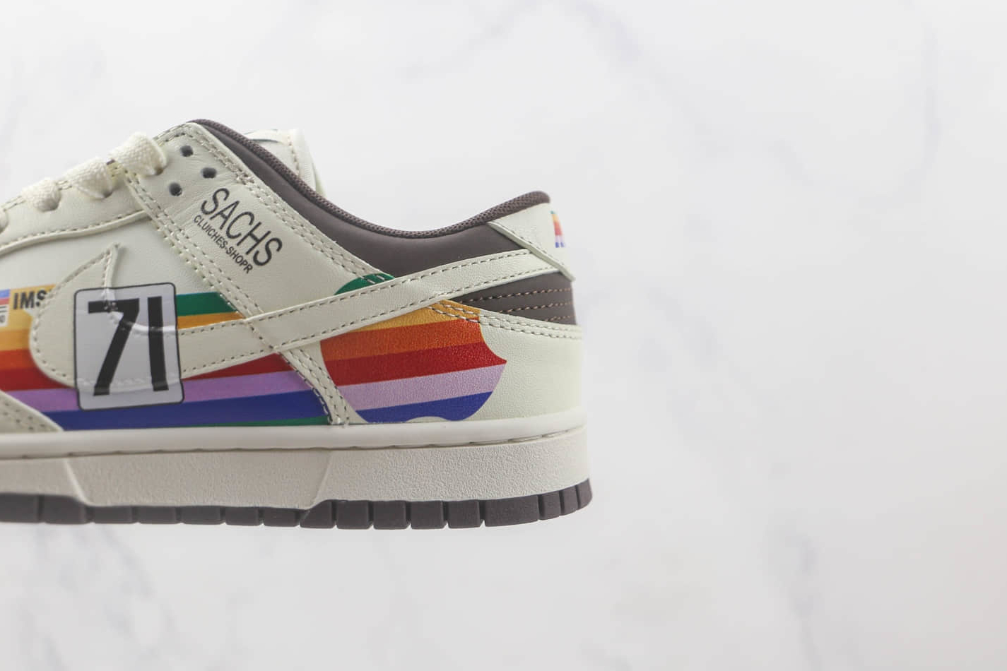 Apple x Nike SB Dunk Low Dark Brown Cream Multi-Color DD1391-071 | Limited Edition Collaboration