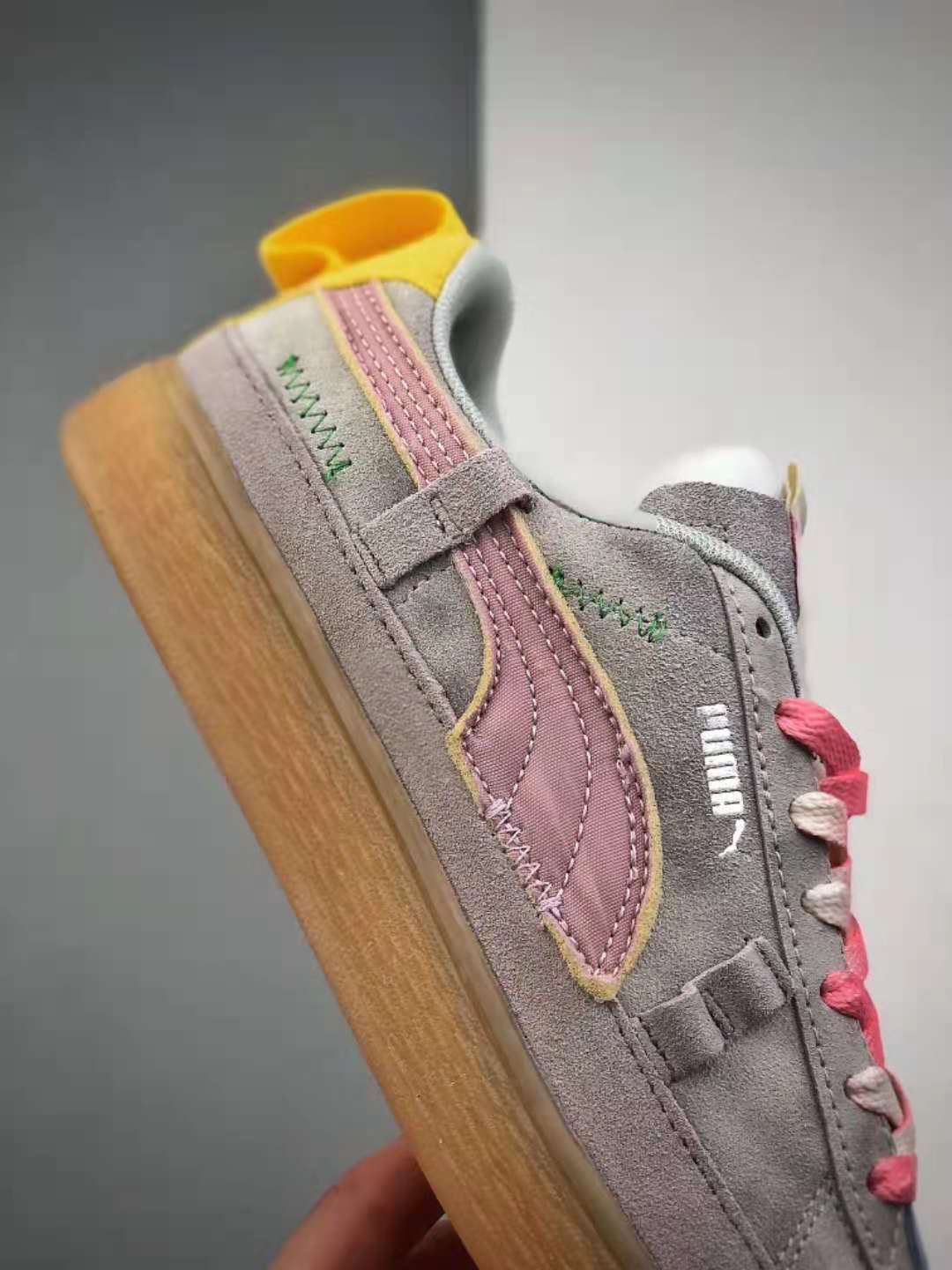 PUMA KidSuper Studios x Suede Vintage 'Lupine' 380513-01: Stylish and Classic Kids' Shoes