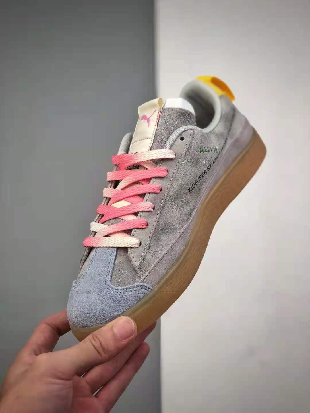 PUMA KidSuper Studios x Suede Vintage 'Lupine' 380513-01: Stylish and Classic Kids' Shoes