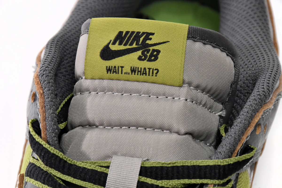 Nike SB Dunk Low OG Dark Wolf Grey Green FD8775-002 | Authentic Skate Shoes