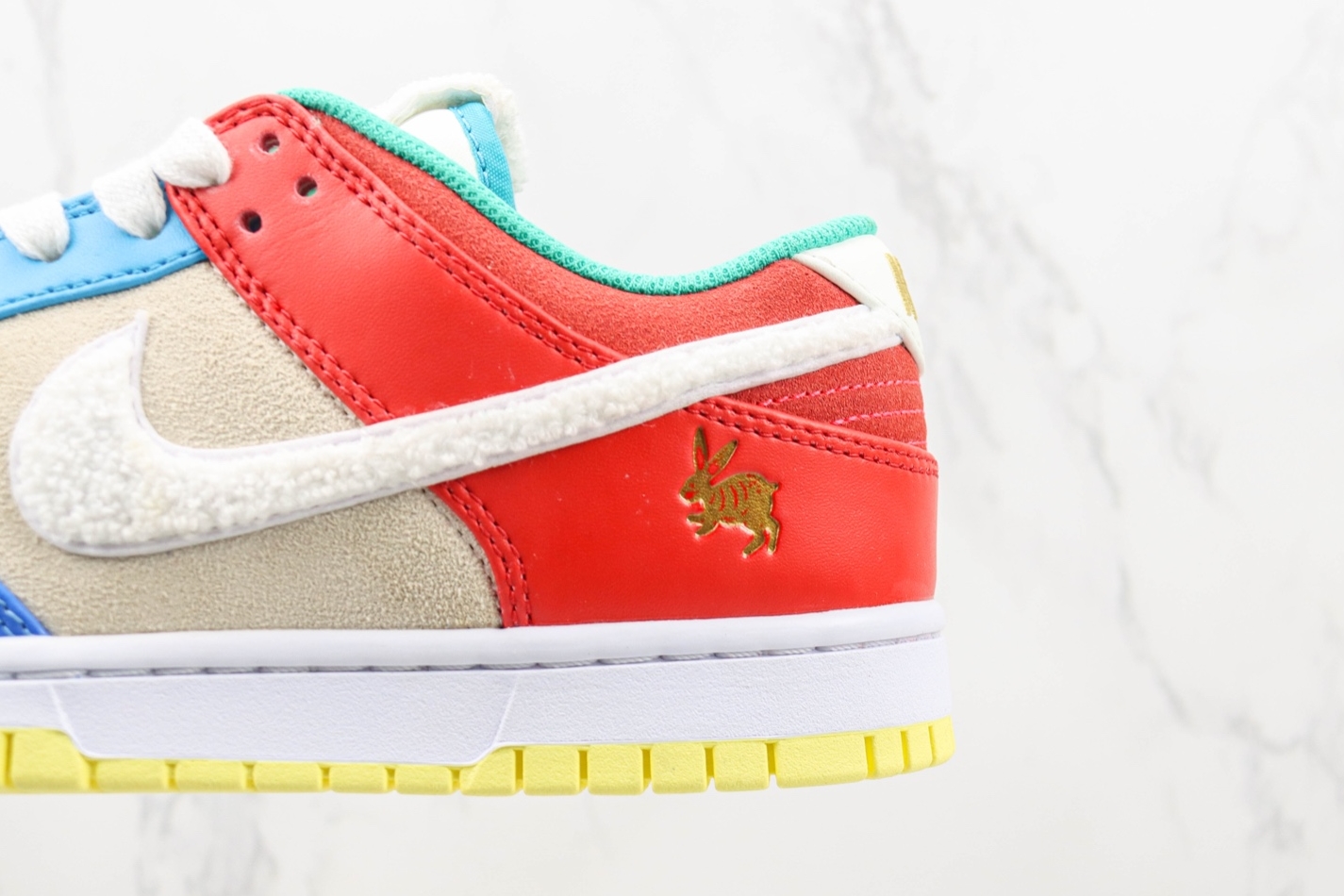 Nike Dunk Low 'Year of the Rabbit' FD4203-111 | Multi-Color Edition
