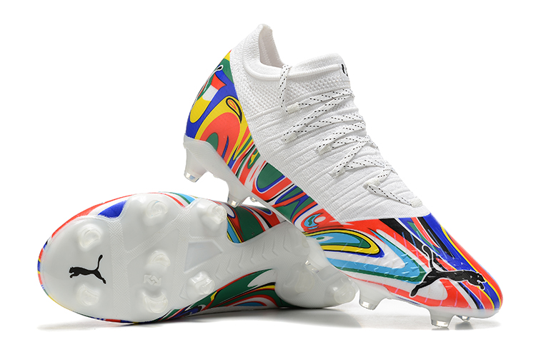Puma X Unisport Future 1.4 FG/AG Flags of the World - Multicolor 107338 01: Premium Soccer Cleats for Global Fans