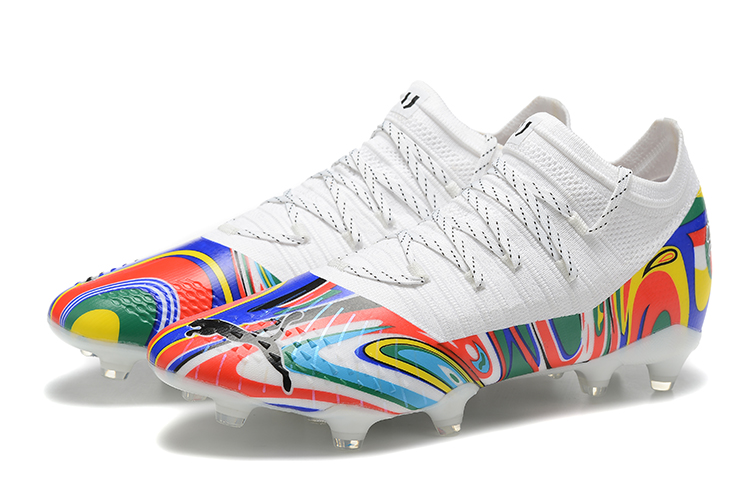 Puma X Unisport Future 1.4 FG/AG Flags of the World - Multicolor 107338 01: Premium Soccer Cleats for Global Fans