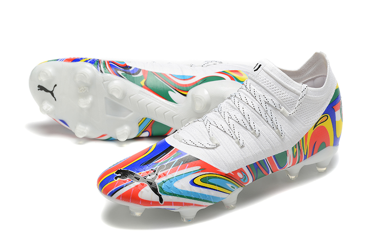 Puma X Unisport Future 1.4 FG/AG Flags of the World - Multicolor 107338 01: Premium Soccer Cleats for Global Fans