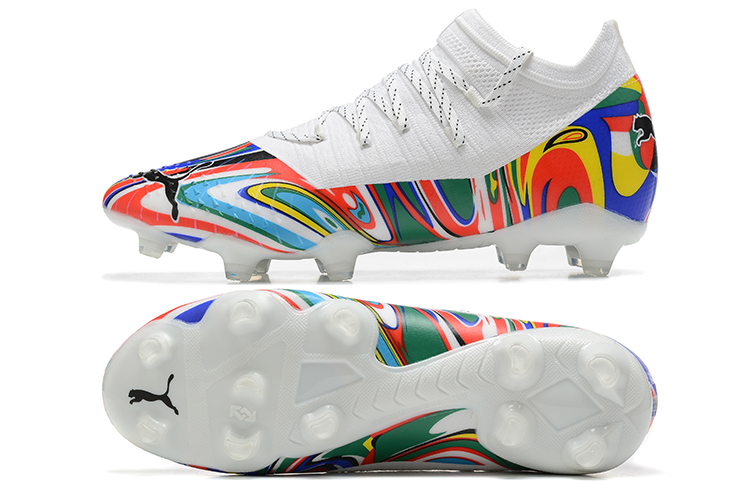 Puma X Unisport Future 1.4 FG/AG Flags of the World - Multicolor 107338 01: Premium Soccer Cleats for Global Fans