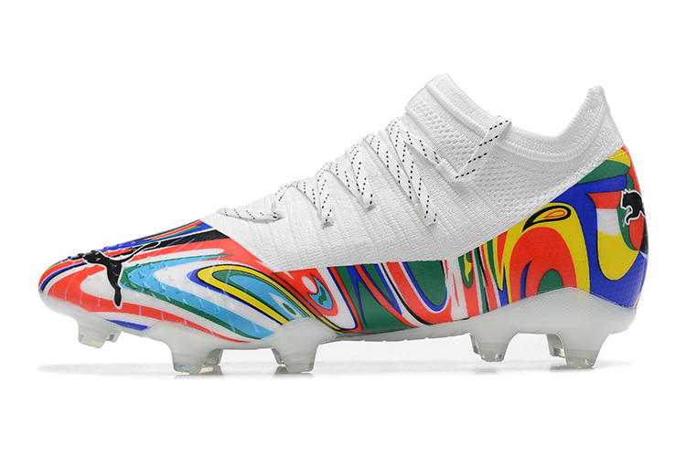 Puma X Unisport Future 1.4 FG/AG Flags of the World - Multicolor 107338 01: Premium Soccer Cleats for Global Fans