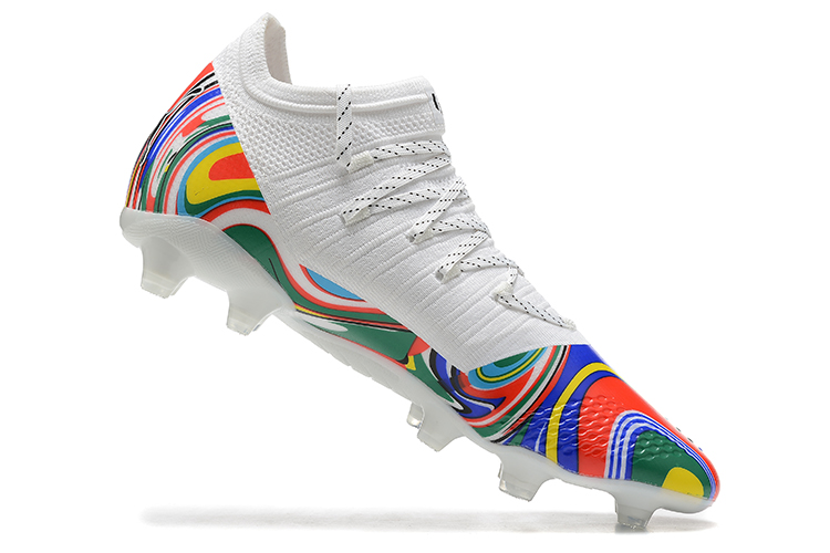 Puma X Unisport Future 1.4 FG/AG Flags of the World - Multicolor 107338 01: Premium Soccer Cleats for Global Fans