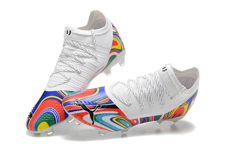 Puma X Unisport Future 1.4 FG/AG Flags of the World - Multicolor 107338 01: Premium Soccer Cleats for Global Fans