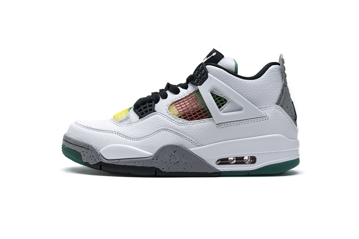 Air Jordan 4 Retro 'Rasta' AQ9129-100 - Vibrant colors and iconic design - Limited Edition