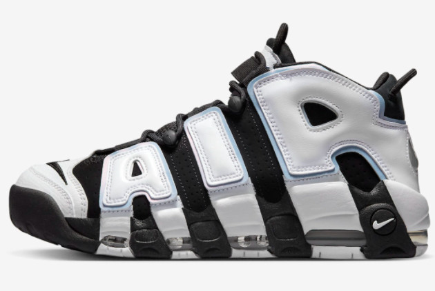 Nike Air More Uptempo 'Cobalt Bliss' Black/White Multi-Color - DV0819-001