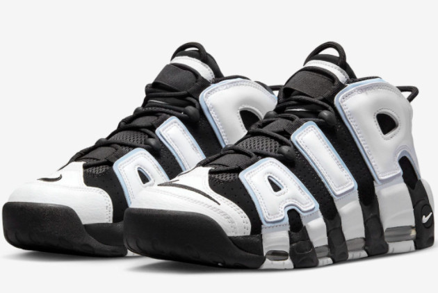 Nike Air More Uptempo 'Cobalt Bliss' Black/White Multi-Color - DV0819-001