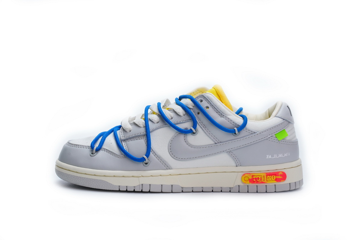 Nike Off-White X Dunk Low 'Lot 10 Of 50' DM1602-112
