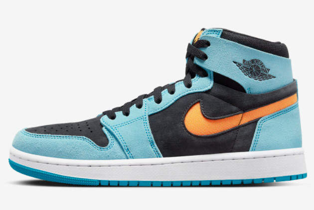 Air Jordan 1 High Zoom CMFT 2 Black Blue Orange DV1307-408 | Premium Sneakers