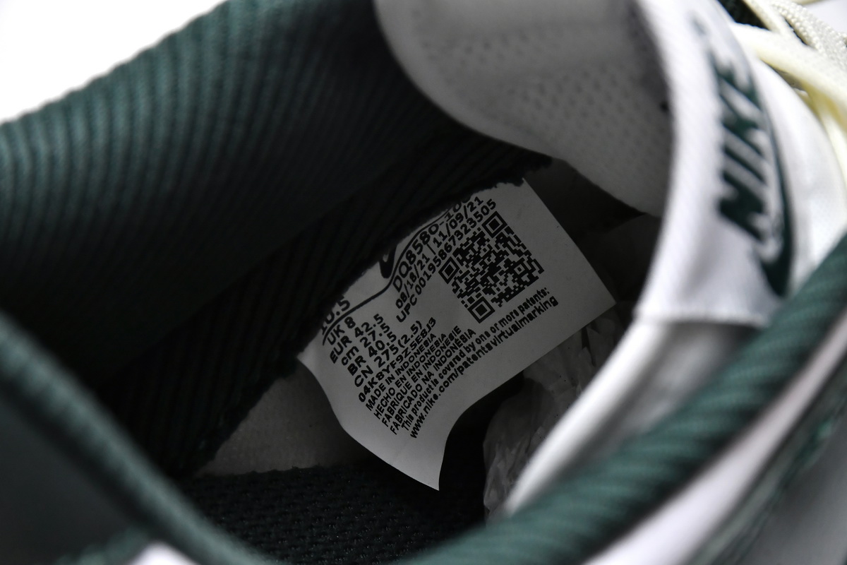 Nike Dunk Low 'Vintage Green' DQ8580-100 - Classic Style with Retro Appeal
